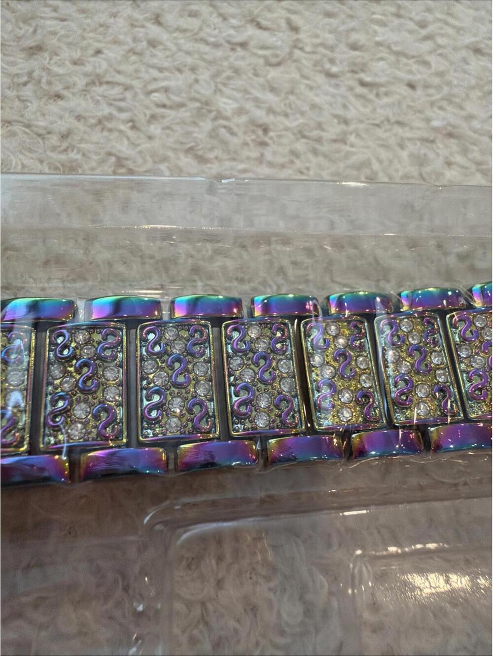 Manilla Para Reloj, Tornasol ! 7 Pulgadas